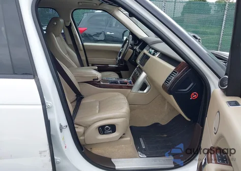 2016 Land Rover Range Rover Hse from USA, damaged, VIN SALGS2KF2GA261407